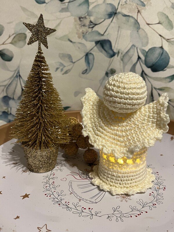 PDF Häkelanleitung LED Schutzengel - Häkel Deinen Engel - Sofort verfügbar!