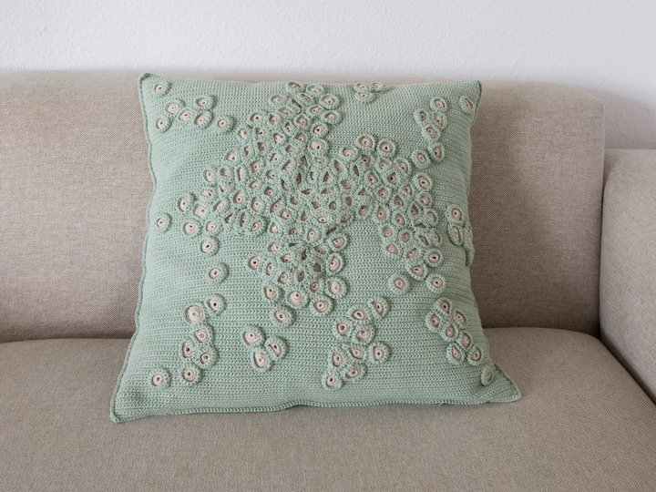 Häkelanleitung Kissenbezug Korallentraum Edition Micrumussa
