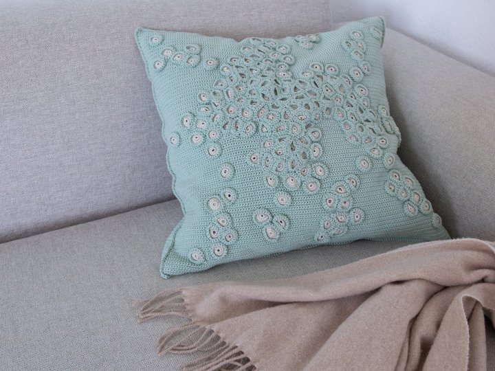 Häkelanleitung Kissenbezug Korallentraum Edition Micrumussa