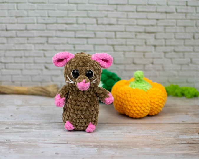 Two Little Chef Mice Crochet Pattern – Easy Amigurumi PDF Tutorial