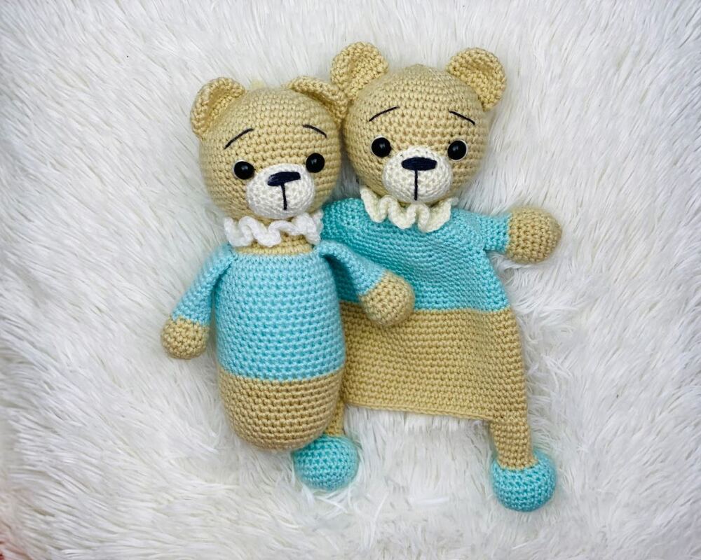 Amigurumi Pattern – First Plush Teddy Bears