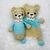 Amigurumi Pattern – First Plush Teddy Bears