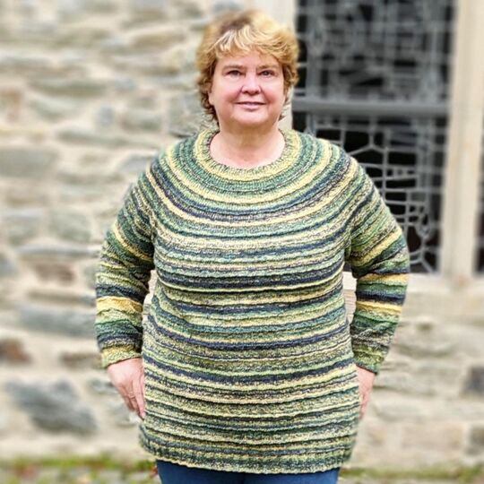Taylin Pullover, Rundpassen Pullover, Größe 38 bis 60, Strickanleitung