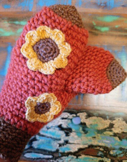 Warme Fäustlinge für die kalte Jahreszeit - klassisch oder Hippie Look