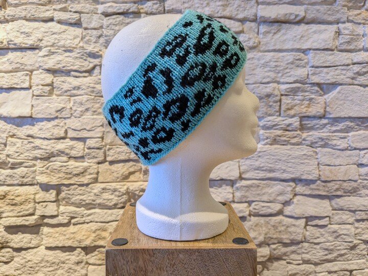Wende-Mütze / Stirnband "Leo Love" alle Größen - Doubleface Strickanleitung