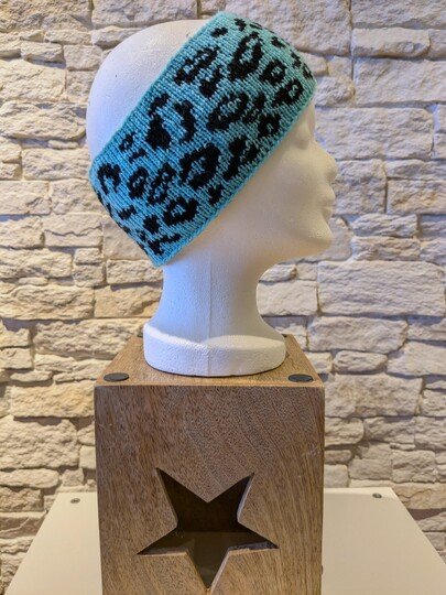 Wende-Mütze / Stirnband "Leo Love" alle Größen - Doubleface Strickanleitung