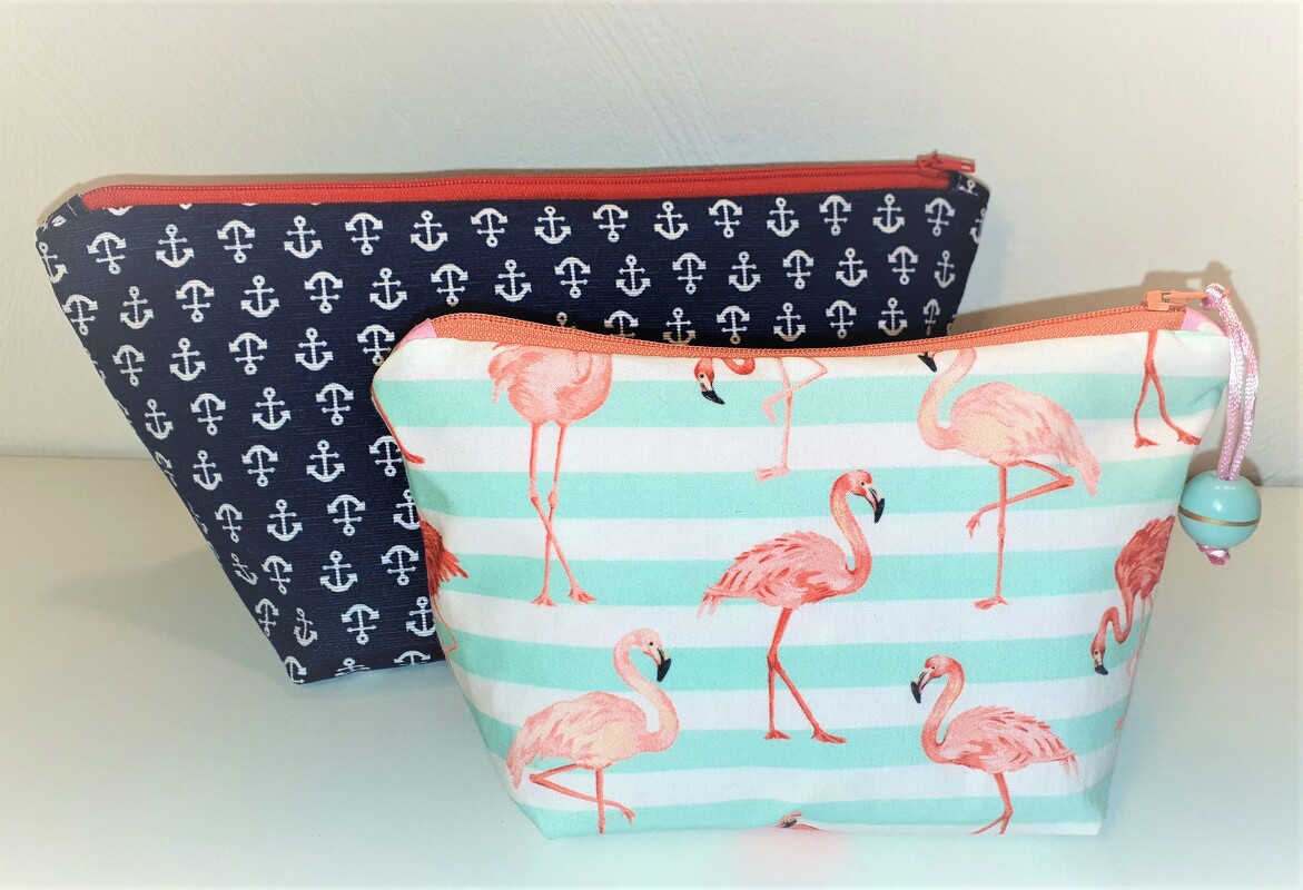 Kosmetiktäschen Laura - Schnittmuster Nähanleitung - Anfängerfreundlich