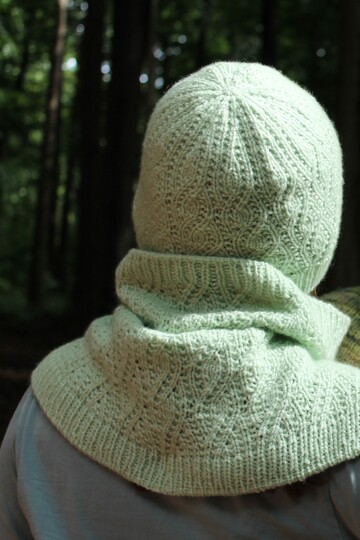 Freya hat, Strickanleitung Mütze