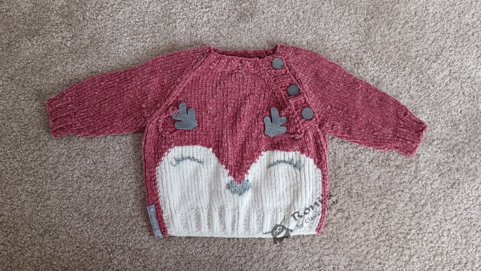 Daisy Deer: Anleitung zum Stricken von Pullovern mit Rehmotiv