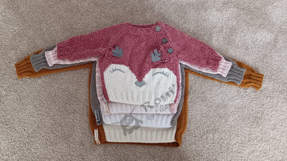 Daisy Deer: Anleitung zum Stricken von Pullovern mit Rehmotiv