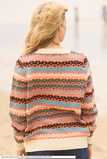 Pulli mit Jacquardmuster