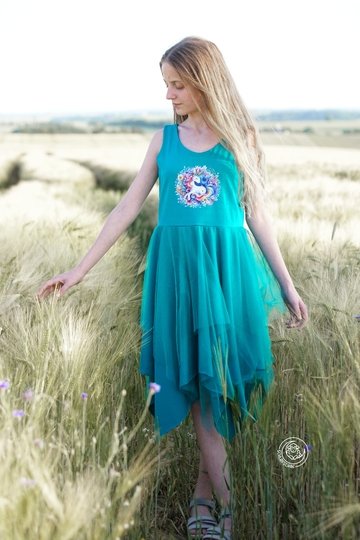 lovely fast dress 74-164 Kleid Festkleid Drehkleid Tüllkleid