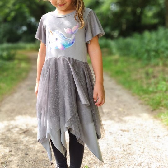 lovely fast dress 74-164 Kleid Festkleid Drehkleid Tüllkleid