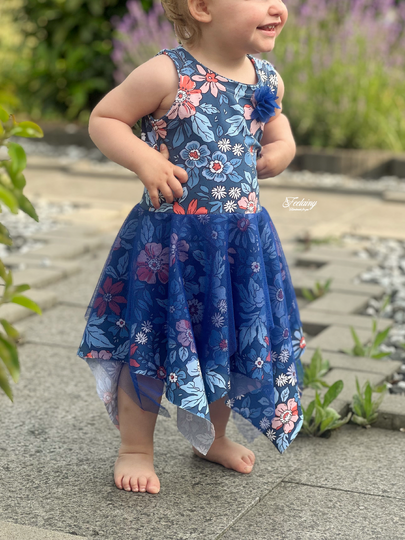 lovely fast dress 74-164 Kleid Festkleid Drehkleid Tüllkleid