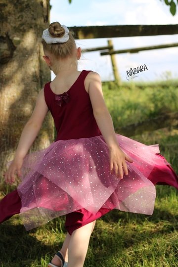 lovely fast dress 74-164 Kleid Festkleid Drehkleid Tüllkleid