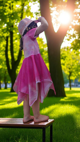 lovely fast dress 74-164 Kleid Festkleid Drehkleid Tüllkleid