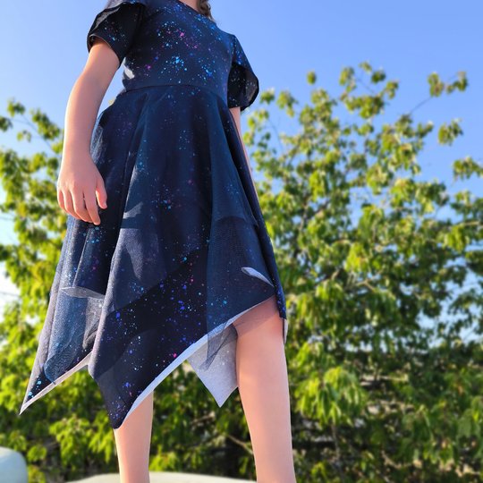 lovely fast dress 74-164 Kleid Festkleid Drehkleid Tüllkleid