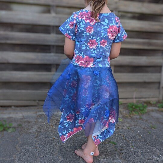 lovely fast dress 74-164 Kleid Festkleid Drehkleid Tüllkleid