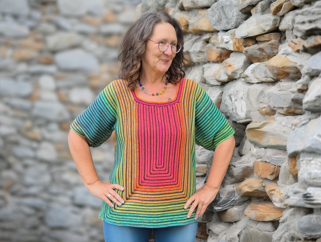 Frauhohmanns Häkelpullover "StrukturWunder"