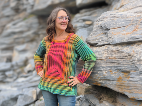 Frauhohmanns Häkelpullover "StrukturWunder"