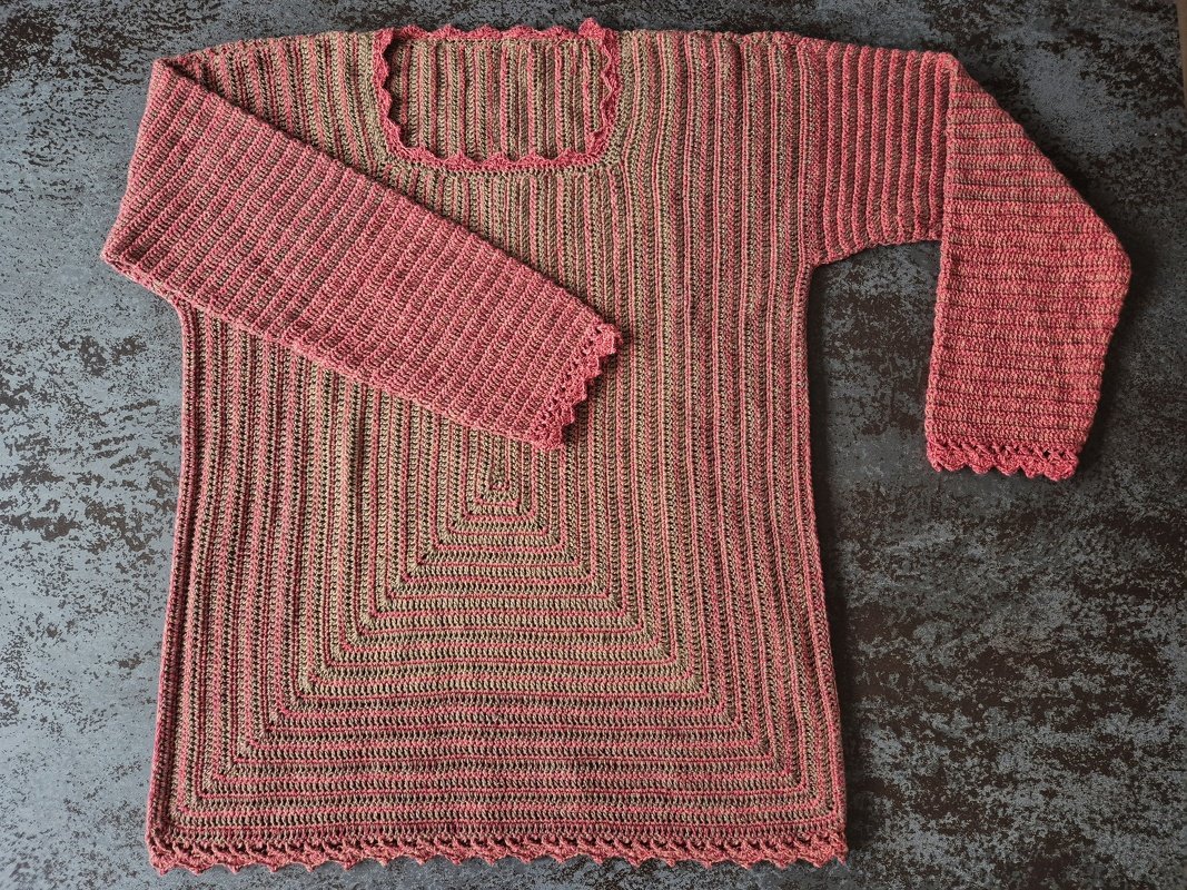 Frauhohmanns Häkelpullover "StrukturWunder" - Bild 10