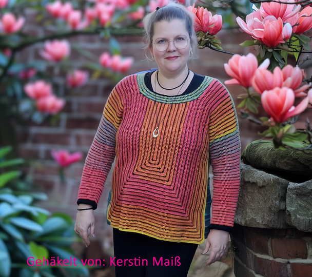 Frauhohmanns Häkelpullover "StrukturWunder"