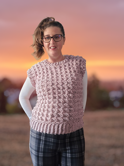 Häkelanleitung Slipover Bubbles