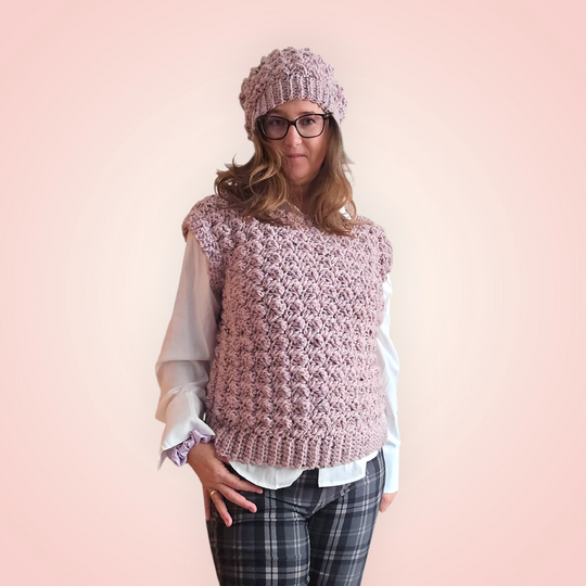 Häkelanleitung Slipover Bubbles