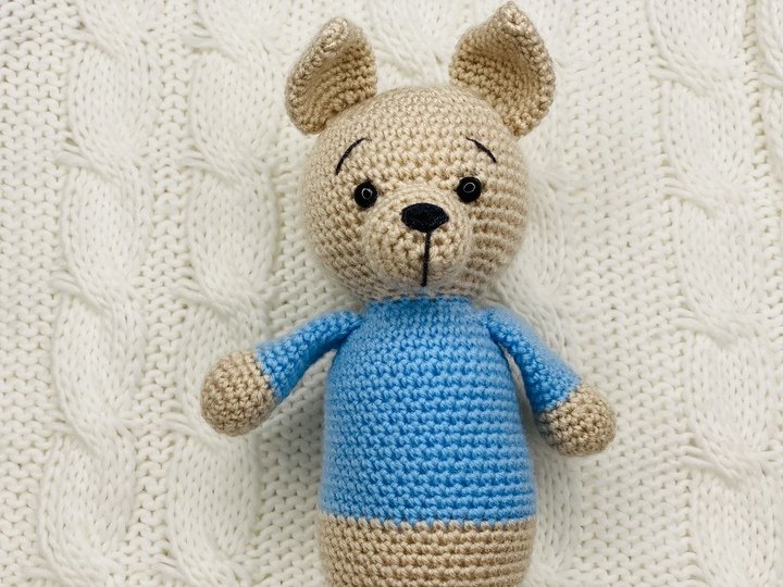 Crochet pattern - Lovey / Comforter Puppy/ First Friend- Pup