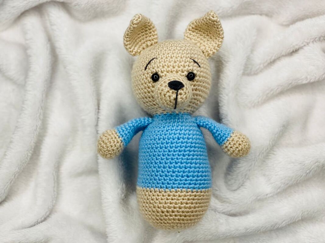 Crochet pattern - Lovey / Comforter Puppy/ First Friend- Pup