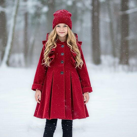 Kindermantel Noémi Gr. 86 - 170 Schnittmuster zum Nähen