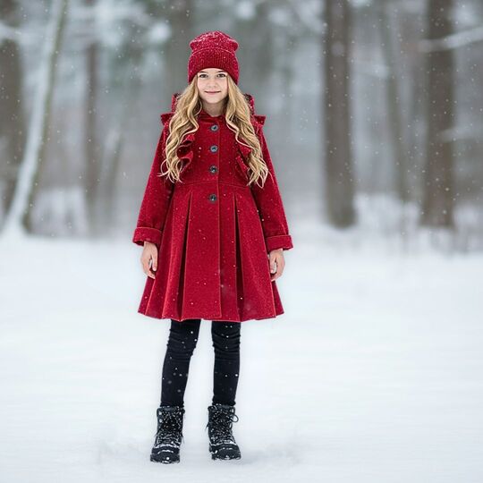 Kindermantel Noémi Gr. 86 - 170 Schnittmuster zum Nähen