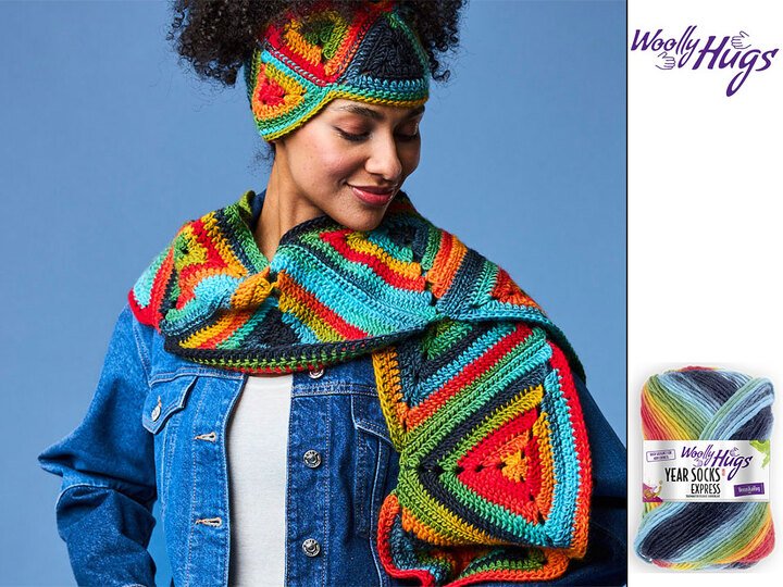 MODELL DAVINA , gehäkelt