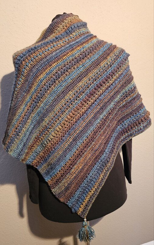 Hazel - asymmetrisches Dreieckstuch mit energetischer Bedeutung - Bild 5