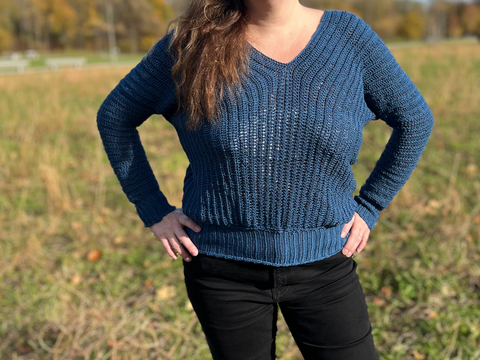 Häkelanleitung Fledermaus-Pullover