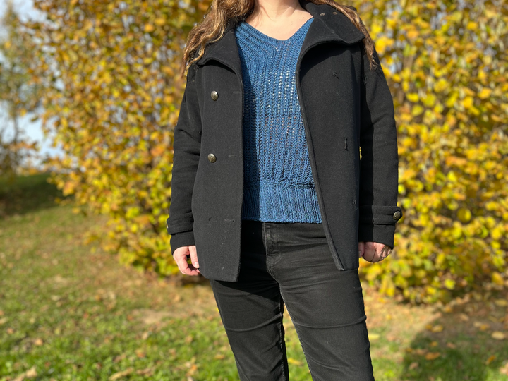 Crochet Pattern Batwing Sweater