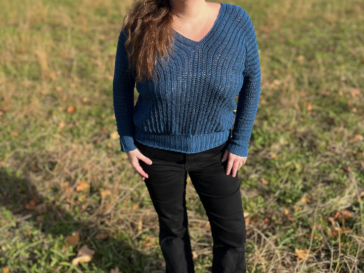 Crochet Pattern Batwing Sweater