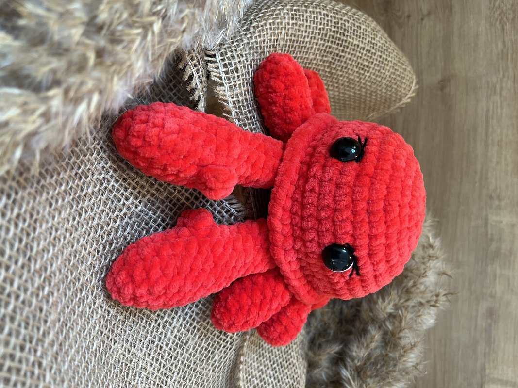 Häkelanleitung Krabbe