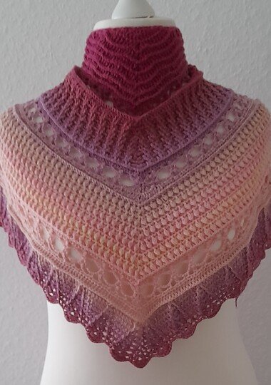 flaches Dreieckstuch - leichter Sommerwind