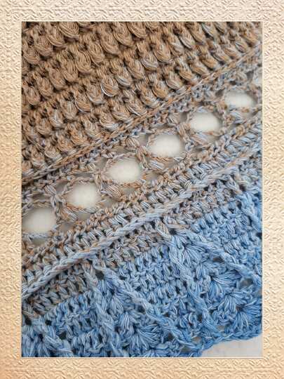 flaches Dreieckstuch - leichter Sommerwind