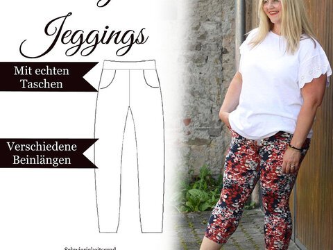 Sannys Jeggings – Gr 32-64 – E-Book und Nähanleitung