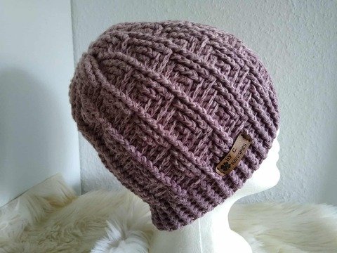 Häkelanleitung Mütze "Arrows", unisex