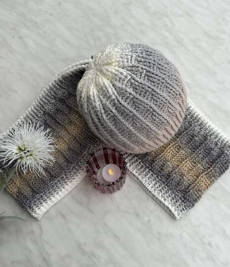 Häkelanleitung Winterset "Arrows"