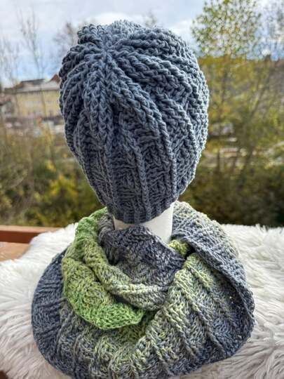 Häkelanleitung Winterset "Arrows"