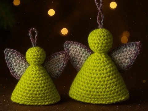 Häkelanleitung - Schlüsselanhänger "Schutzengel"