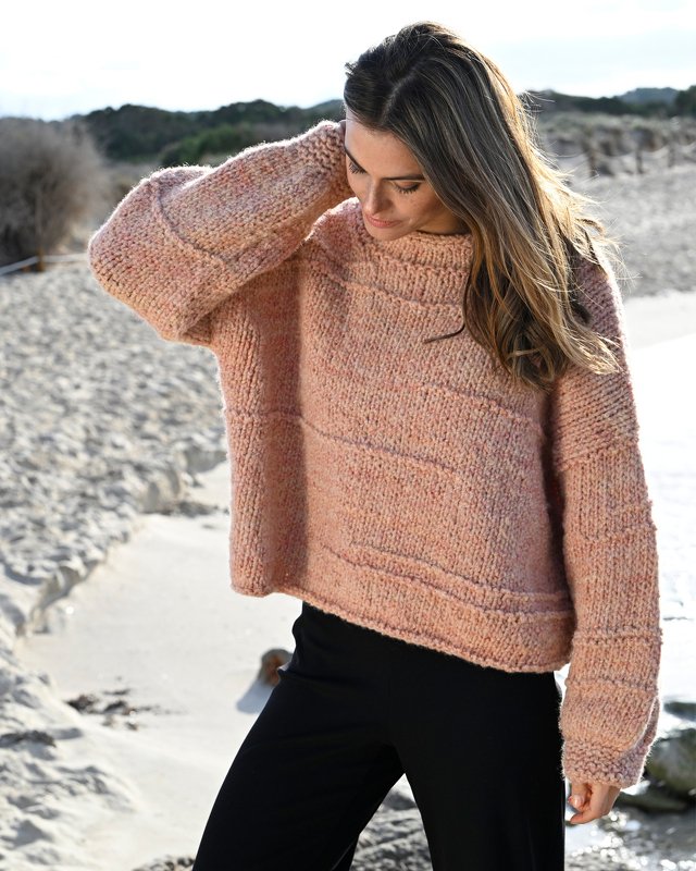 Strickanleitung Grobstrickpullover