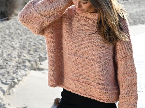 Strickanleitung Grobstrickpullover