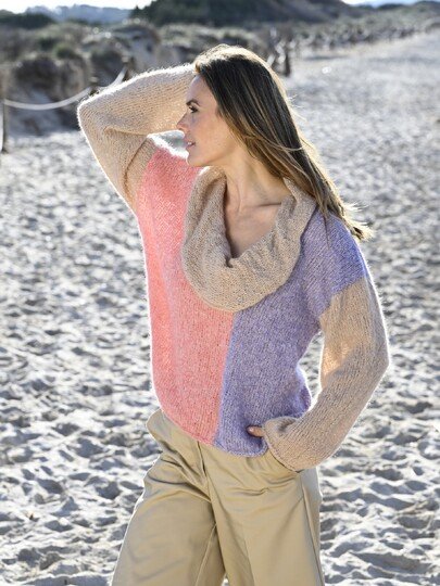 Strickanleitung Color-Blocking-Pullover (9601349_08)