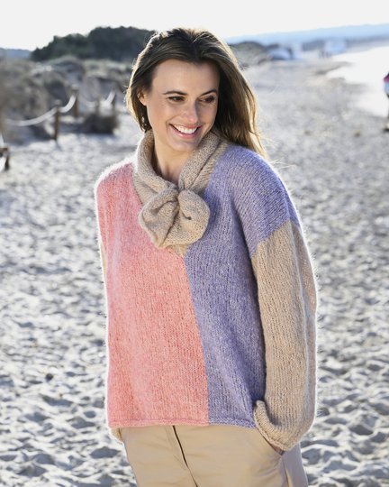 Strickanleitung Color-Blocking-Pullover (9601349_08)
