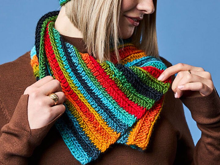 2-TLG SET DOLLY, gehäkelt